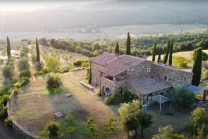Veduta Aerea Borgo Le Moraiole
